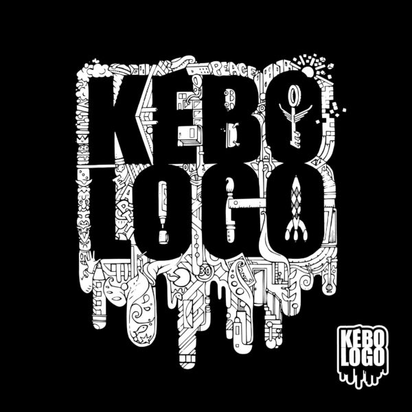 T-shirt black noir nouveau logo kebologo