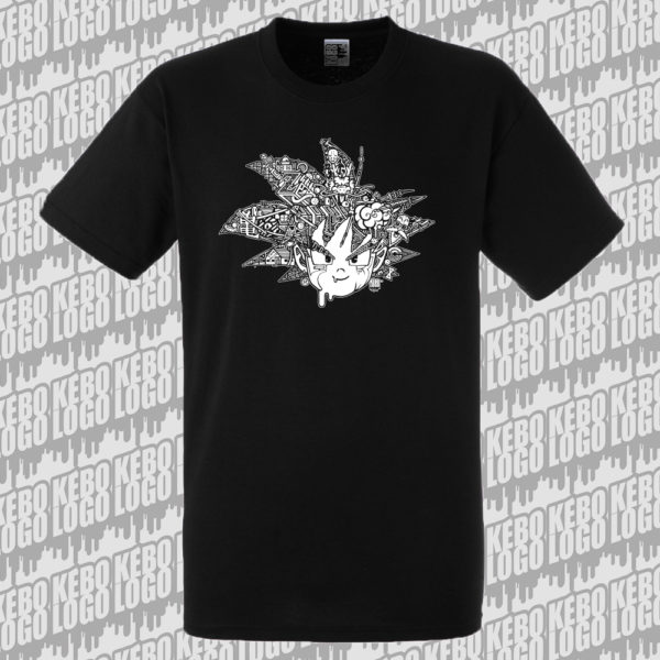Goku-t-shirt-noir-Olivier-Barot